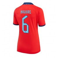 Dres Engleska Harry Maguire #6 Gostujuci za Žensko SP 2022 Kratak Rukav